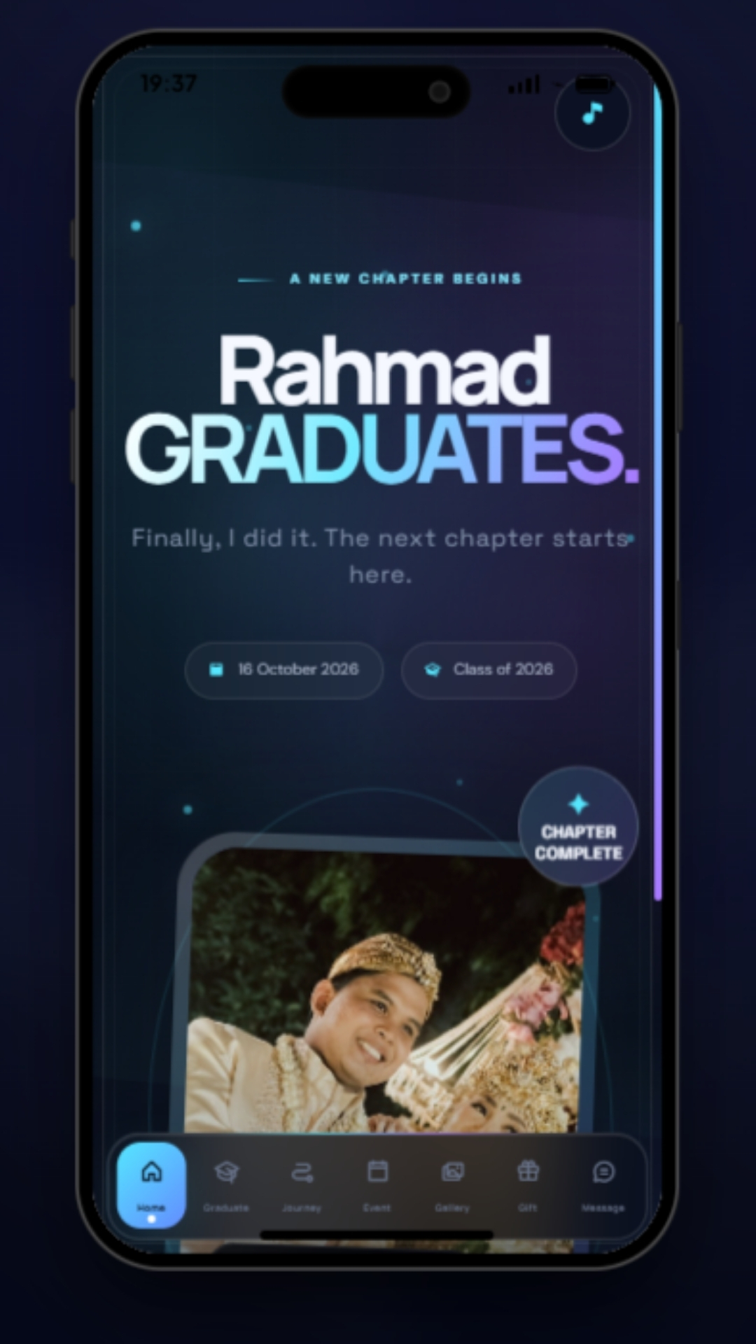Modern Glass Graduation